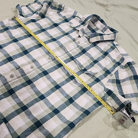 Men green XL casual/dress shirt - Picture 5 of 9